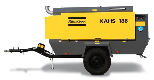 Atlas Copco XAHS 186 Portable Compressor — used diesel portable compressor, İstanbul