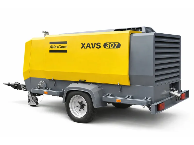 Atlas Copco XAHS 307 Seyyar Kompresör — 2. el dizel seyyar kompresör, İstanbul