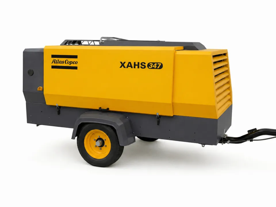 Atlas Copco XAHS 347 Seyyar Kompresör — dizel seyyar kompresör satış ve kiralama, İstanbul ve Türkiye geneli