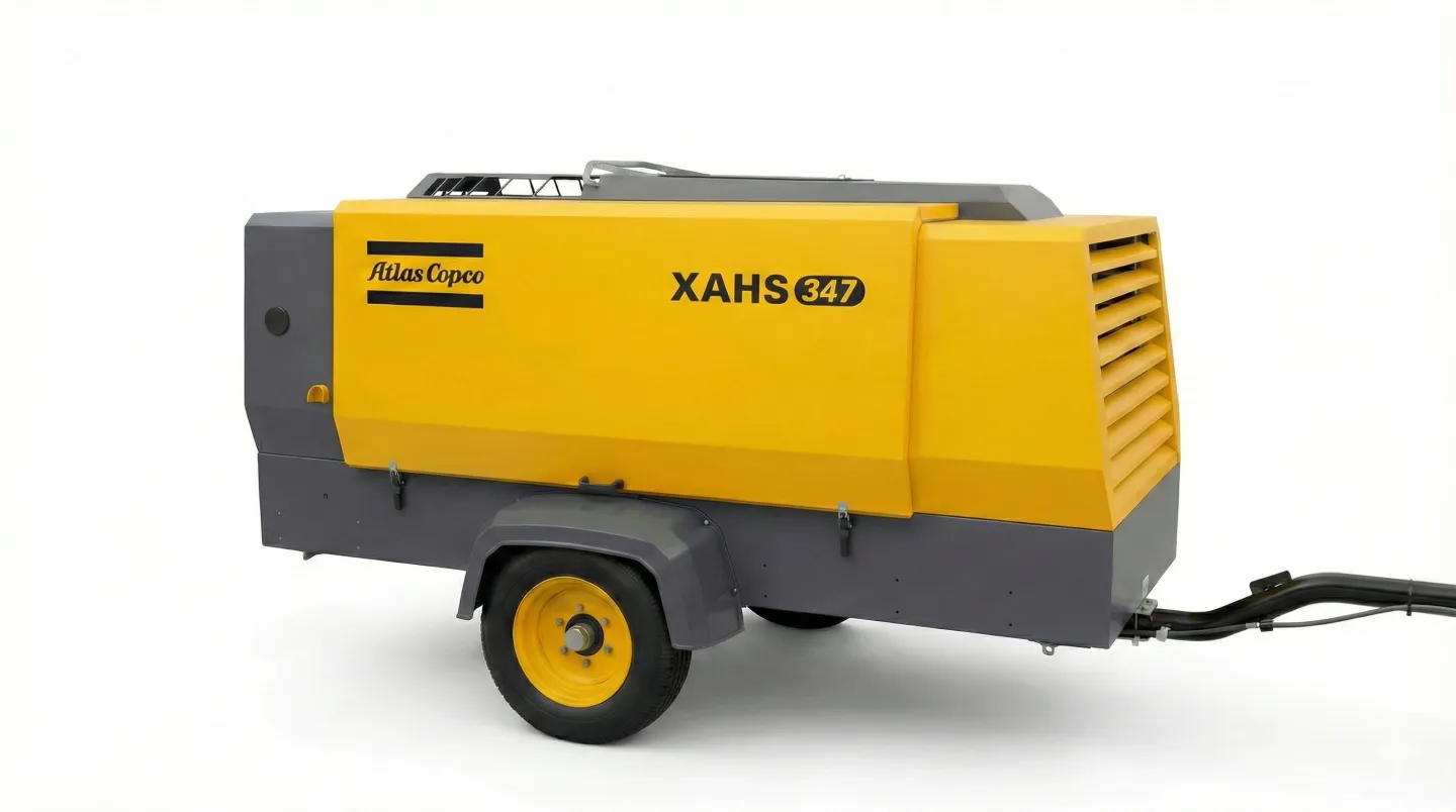 Atlas Copco XAHS 347 Portable Compressor — used diesel portable compressor, İstanbul
