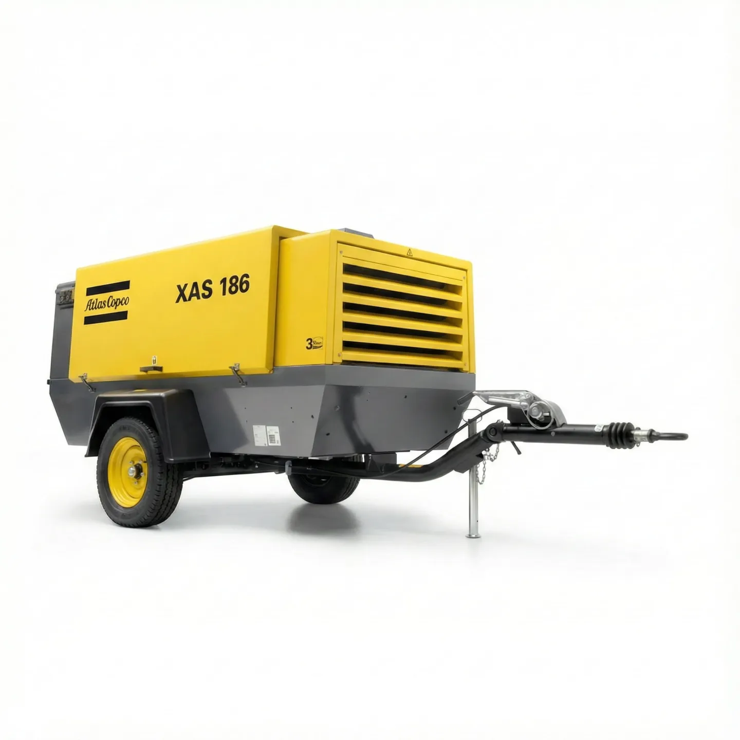 Atlas Copco XAS 186 Dd Seyyar Kompresör — dizel seyyar kompresör satış ve kiralama, İstanbul ve Türkiye geneli