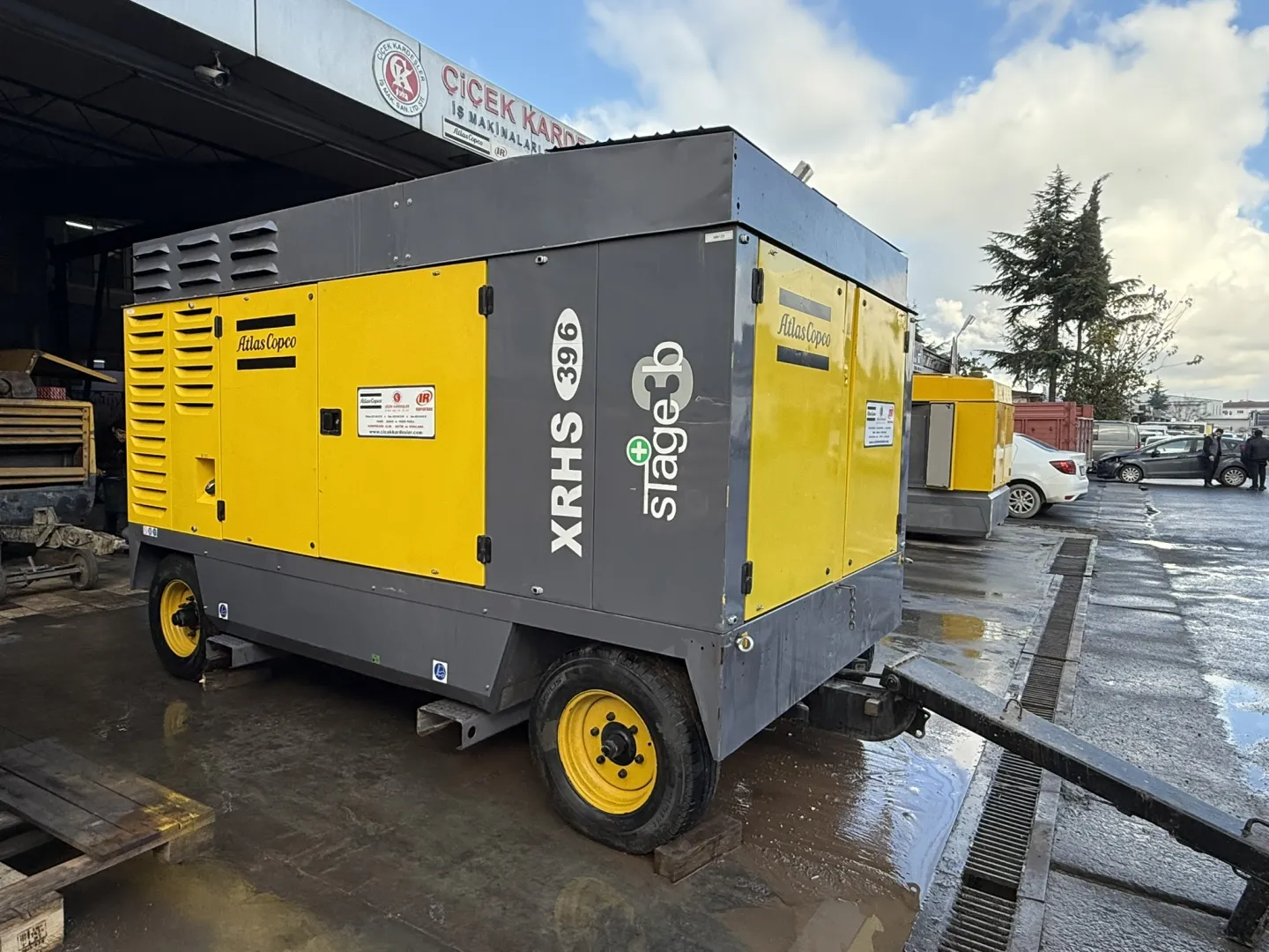 Atlas Copco XRVS 396 Seyyar Kompresör — dizel seyyar kompresör satış ve kiralama, İstanbul ve Türkiye geneli