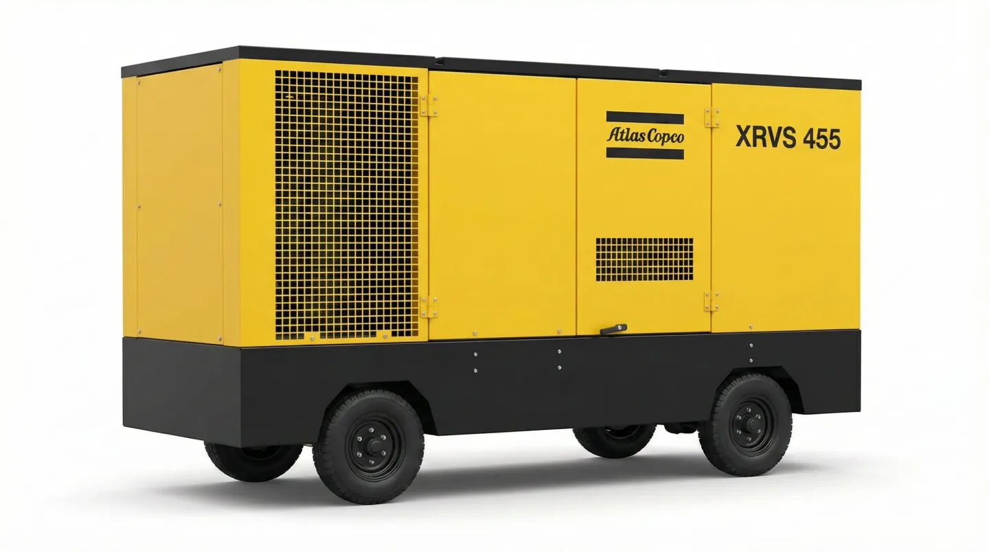 Atlas Copco XRVS 455 Cd Portable Compressor — diesel portable compressor sales and rental, İstanbul and nationwide in Turkey