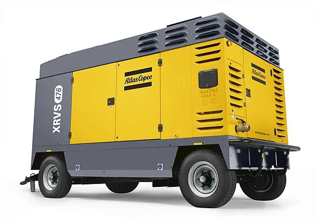 Atlas Copco XRVS 476 Seyyar Kompresör — dizel seyyar kompresör Atlas Copco XRVS 476 Seyyar Kompresör — 2. el dizel seyyar kompresör, İstanbul