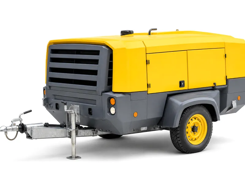 Atlas Copco XAS 186 Dd Seyyar Kompresör — dizel seyyar kompresör satış ve kiralama, İstanbul ve Türkiye geneli